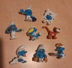 7 x kleine AH smurfen smurfjes., Verzamelen, Smurfen, Ophalen of Verzenden, Gebruikt, Verschillende Smurfen