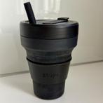 Stojo opvouwbare beker (24oz/710ml) – zwart, Ophalen of Verzenden, Zo goed als nieuw, Beker of Kan