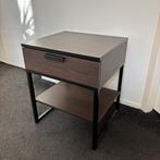 Ikea nachtkastje Trysil bruin/zwart, Ophalen, Zo goed als nieuw, 45 tot 65 cm, Minder dan 55 cm