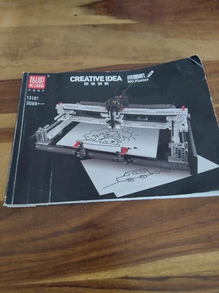 Mould King Creative Idea Plotter, Kinderen en Baby's, Speelgoed | Bouwstenen, Gebruikt, Overige merken, Ophalen of Verzenden