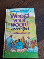Woord voor Woord Kinderbijbel - Karel Eykman, Ophalen of Verzenden, Zo goed als nieuw, Karel Eykman, Christendom | Protestants