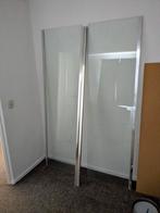 T.k. 2 inloopdouchewanden 60 x 200 cm van veiligheidsglas, Doe-het-zelf en Verbouw, Glas en Ramen, Ophalen, Minder dan 80 cm, 160 cm of meer