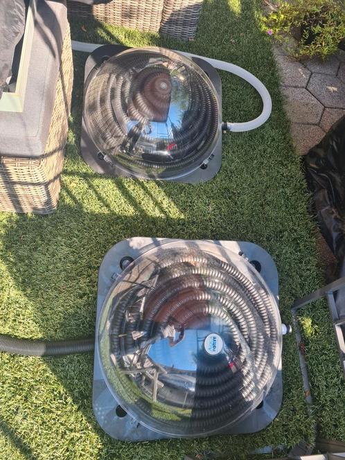 2 x zwembad verwarmings solar bollen  ( 1 gereserveerd ), Tuin en Terras, Zwembad-toebehoren, Gebruikt, Ophalen of Verzenden