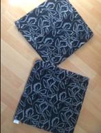 Kussenhoezen Set Zwart Barok, Huis en Inrichting, Ophalen of Verzenden, Zo goed als nieuw, Zwart, Vierkant