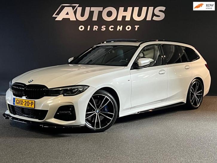 BMW 3-serie Touring 320d High Executive Edition M Leder/ Pan, Auto's, BMW, Bedrijf, Te koop, 3-Serie, 360° camera, ABS, Achteruitrijcamera