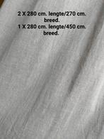 Inbetween lichtgrijze overgordijnen., 200 cm of meer, Ophalen of Verzenden, Zo goed als nieuw, 200 cm of meer