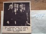 1937 Zutphen 50 jarig huwelijk H. Altena  W. Altena Grol, Ophalen of Verzenden, Voor 1940, Gebruikt