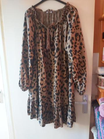 nieuwe katoenen offshoulder  jurk maat 44 beschikbaar voor biedingen