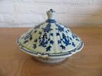 Authentiek Delfts Blauw schaaltje met deksel "Ram" Arnhem, Antiek en Kunst, Ophalen of Verzenden
