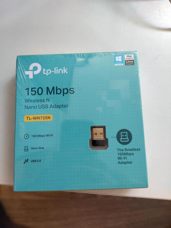 TP-Link Wireless N Nano USB Adapter - Nieuw!, Computers en Software, Netwerkkaarten, Nieuw, Extern, Ophalen of Verzenden