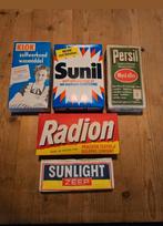 Sunlight vintage zeep Sunil Persil Klok Radion wasmiddel, Verzamelen, Verpakking, Ophalen of Verzenden