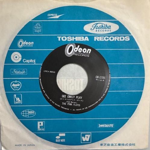 The Pink Floyd - See Emily Play JP, Cd's en Dvd's, Vinyl Singles, Zo goed als nieuw, Single, Pop, 7 inch, Ophalen of Verzenden