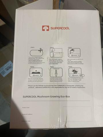 Supercool Paddenstoel Groeibox beschikbaar voor biedingen