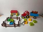 Duplo 10524 Landbouwtractor, Ophalen of Verzenden, Zo goed als nieuw, Complete set, Duplo