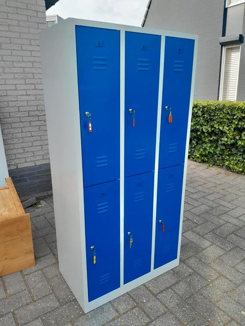 6 deurs lockerkast., Huis en Inrichting, Kasten | Lockerkasten, Zo goed als nieuw, Ophalen