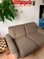 Retro beige Leolux tweezits, Huis en Inrichting, Ophalen, Gebruikt, 150 tot 200 cm, Tweepersoons