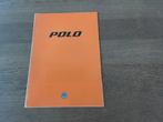 Folder Volkswagen Polo 1978, Ophalen of Verzenden, Zo goed als nieuw, Volkswagen