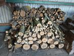 Gedroogd haardhout, eiken en dikke coniferen, Tuin en Terras, Minder dan 3 m³, Ophalen, Eikenhout, Blokken