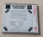 Solomon Burke - I Wish I Knew CD 1968/1990 Japan, Cd's en Dvd's, Cd's | R&B en Soul, 1960 tot 1980, Gebruikt, Ophalen of Verzenden