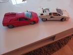 2 Lamborghini's, Hobby en Vrije tijd, Modelauto's | 1:24, Zo goed als nieuw, Ophalen