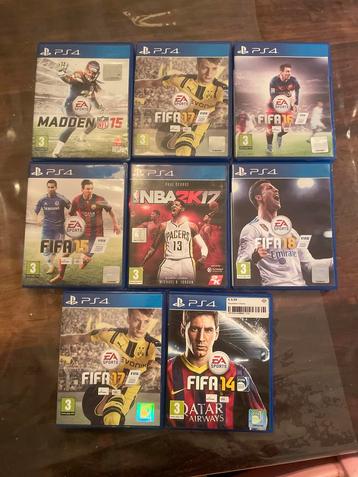 PS4 Games - FIFA, Madden, NBA 2K beschikbaar voor biedingen