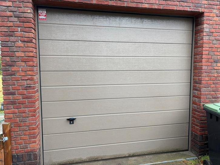 Novoferm Sectionaaldeur - Garagedeur, Doe-het-zelf en Verbouw, Deuren en Horren, Gebruikt, Garagedeur, 215 cm of meer, 120 cm of meer