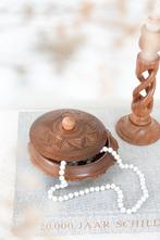 Vintage houten doosje met deksel, Antiek en Kunst, Ophalen of Verzenden