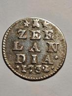 Zeeland dubbele wapenstuiver 1732, Zilver, Overige waardes, Vóór koninkrijk, Losse munt