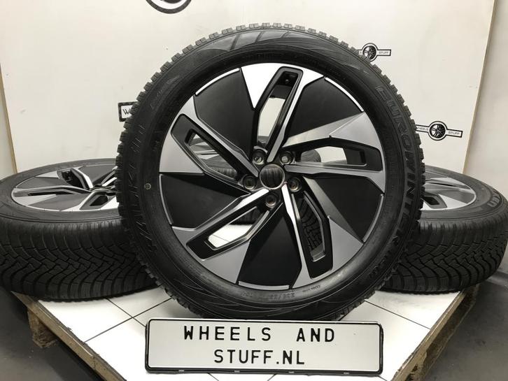 VW ID4 lichtmetaal velgen 19"inch winterbanden 5x112, Auto-onderdelen, Banden en Velgen