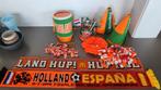 Oranje EK WK voetbal pletterpet toeterhoed trompet wuppies, Gebruikt, Ophalen, Oranje of Koningsdag