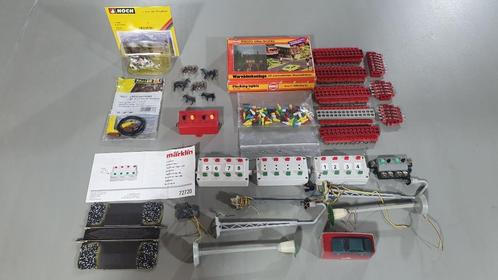 H0 restpartij diverse artikelen, zie foto's, Hobby en Vrije tijd, Modeltreinen | H0, Gebruikt, Overige typen, Gelijkstroom, Overige merken