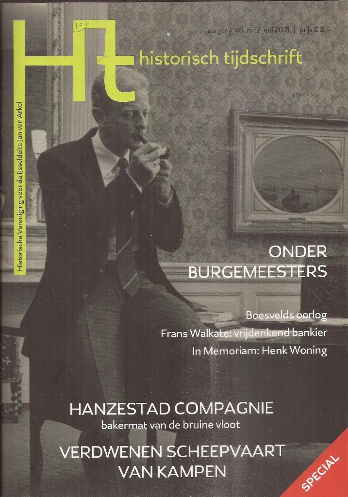 H.Tijdschr Kampen Jan van Arkel Jaargang 46, nr.2. Juni 2021, Boeken, Geschiedenis | Stad en Regio, Zo goed als nieuw, Ophalen of Verzenden