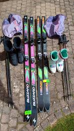 2 sets van skies, Sport en Fitness, Skiën en Langlaufen, Snowboots, Overige merken, Gebruikt, 100 tot 140 cm