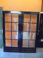 Openslaande tuindeuren dubbelglas, 167 x 201,5 (nr. HZ1100A), Ophalen, 120 cm of meer, 200 tot 215 cm, Glas