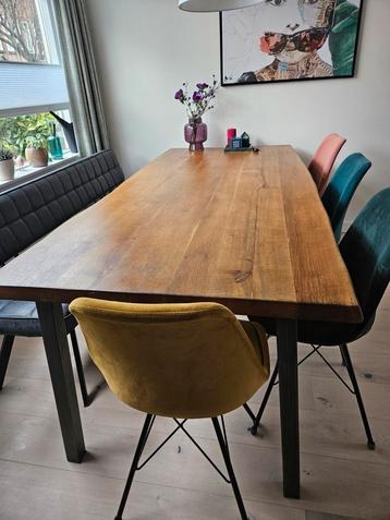 eettafel boomstam 220x100 beschikbaar voor biedingen