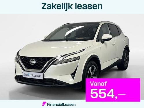 Nissan Qashqai 1.3 MHEV Tekna AIRCO 360 CAMERA PARKEERSENSOR, Auto's, Nissan, Bedrijf, Lease, Financial lease, Qashqai, 360° camera
