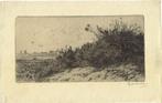 Jan Coenraad Nachenius ets "Bergstrom, Garderen", gesigneerd, Antiek en Kunst, Ophalen