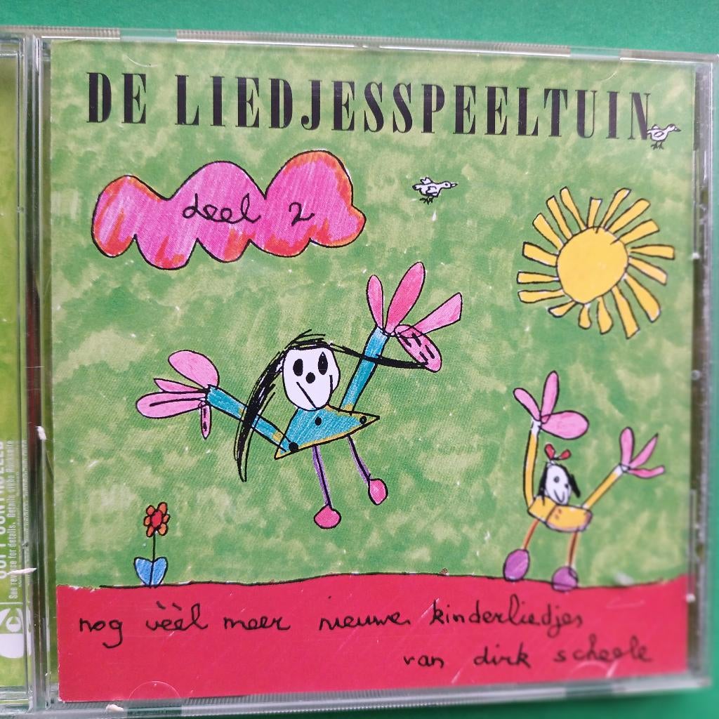 DIRK SCHEELE - DE LIEDJESSPEELTUIN 2, Cd's en Dvd's, Cd's | Kinderen en Jeugd, Zo goed als nieuw, Muziek, Tot 2 jaar, 3 tot 5 jaar