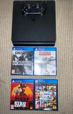 Ps4 met alles erbij!, Met games, Ophalen of Verzenden, Zo goed als nieuw, 1 TB