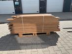 38 m2 eiken multivloer . 18 cm breed 2 cm dik verouderd, Gebruikt, 2e hands product, 2e hands product, 2e hands product