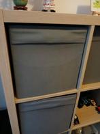 2 ikea Drona Grijze bakken, Huis en Inrichting, Ophalen, Overige materialen, Minder dan 50 cm, Gebruikt