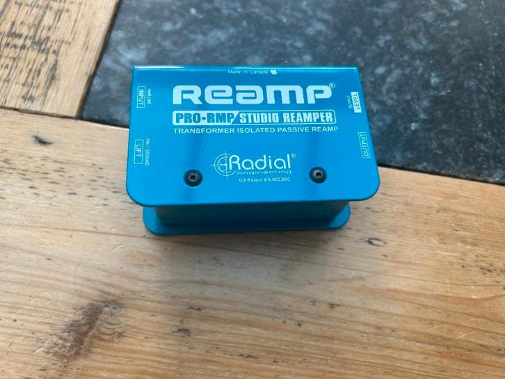 Radial ProRMP passieve studio reamp, Muziek en Instrumenten, Effecten, Zo goed als nieuw, Ophalen of Verzenden