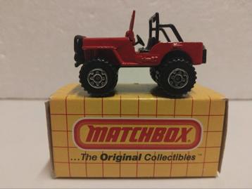 Matchbox #5 JEEP Renegate Eagle 4x4 rood 3INCH beschikbaar voor biedingen