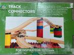Toy2 Track connectors koppel duplo met houten treinbaan, Ophalen of Verzenden, Zo goed als nieuw, Overige typen