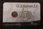 140 jaar Schulman Numismatiek in coincard, Ophalen of Verzenden, Koningin Beatrix, Euro's