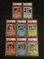 Pokémon PSA 7/8 Secret wonders kaarten - holo bleed error, Ophalen of Verzenden, Zo goed als nieuw, Meerdere kaarten, Foil