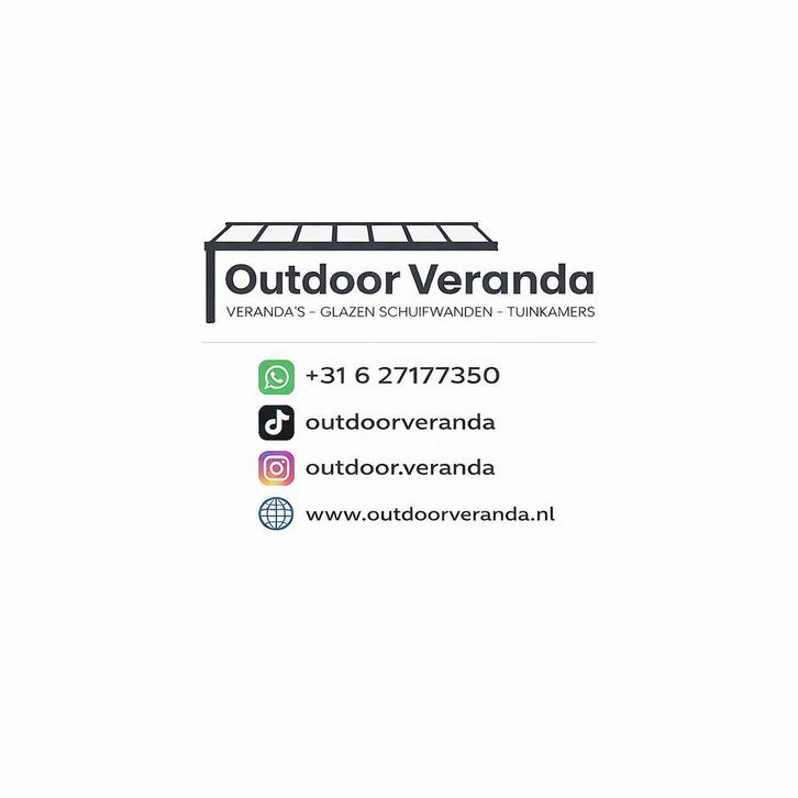 Busget Veranda’s op maat zonder verassingen, Tuin en Terras, Overkappingen, Nieuw, Veranda, Ophalen of Verzenden