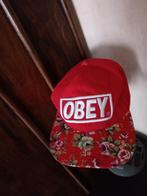 toffe pet van OBEY, Kleding | Heren, Hoeden en Petten, Verzenden, Zo goed als nieuw, One size fits all, Pet