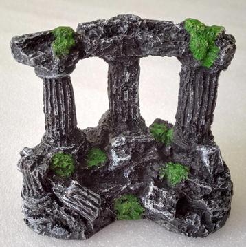 Romeinse Ruine Klein / Decoratie Vissen Boot Sier Steen Rome beschikbaar voor biedingen