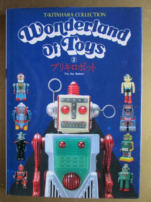 1983 Boek: WONDERLAND OF TOYS, TIN TOY ROBOTS, Engels/Japans, Verzamelen, Speelgoed, Zo goed als nieuw, Ophalen of Verzenden